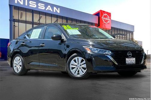 Black 2025 Nissan Sentra S