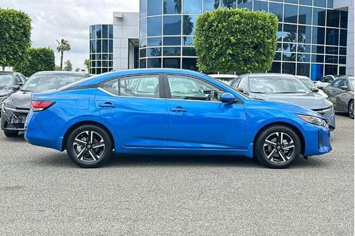 Electric Blue Metallic 2025 Nissan Sentra SV