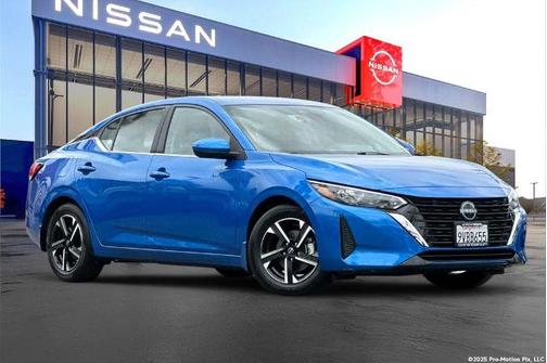 Electric Blue Metallic 2025 Nissan Sentra SV