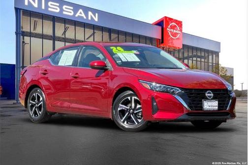 Scarlet Ember 2024 Nissan Sentra SV