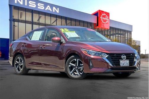 Rosewood Metallic 2025 Nissan Sentra SV