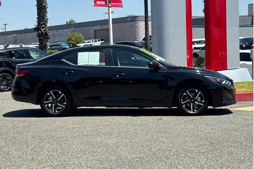 Black 2025 Nissan Sentra SV