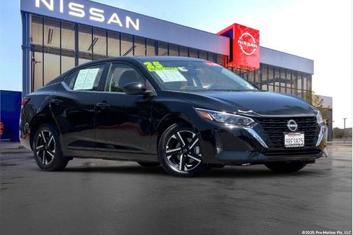 Black 2025 Nissan Sentra SV