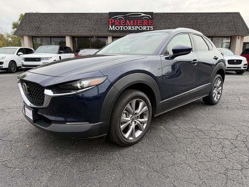Deep Crystal Blue Mica 2023 Mazda CX-30 2.5 S Preferred Package