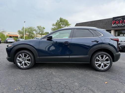 Deep Crystal Blue Mica 2023 Mazda CX-30 2.5 S Preferred Package