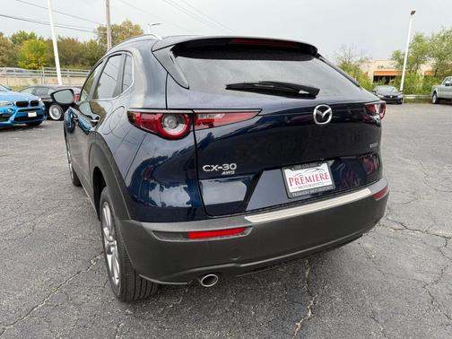 Deep Crystal Blue Mica 2023 Mazda CX-30 2.5 S Preferred Package