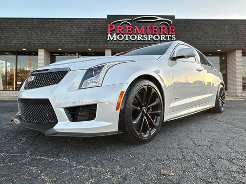 Crystal White Tricoat 2017 Cadillac ATS Base