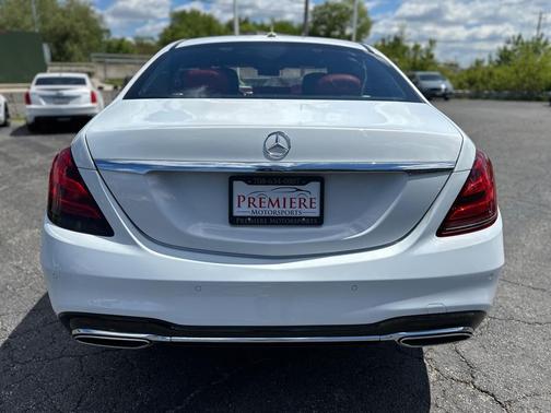 designo Diamond White Metallic 2018 Mercedes-Benz S-Class 4MATIC