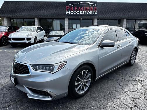 Lunar Silver Metallic 2018 Acura TLX Base