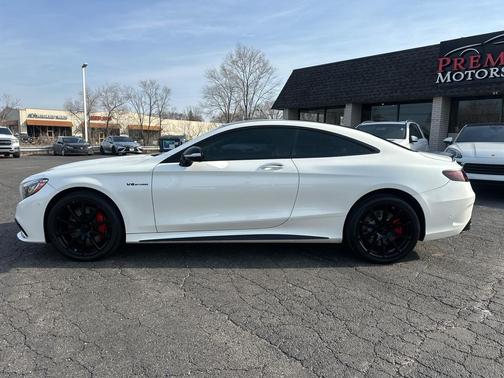 designo Diamond White Metallic 2016 Mercedes-Benz AMG S 63 4MATIC