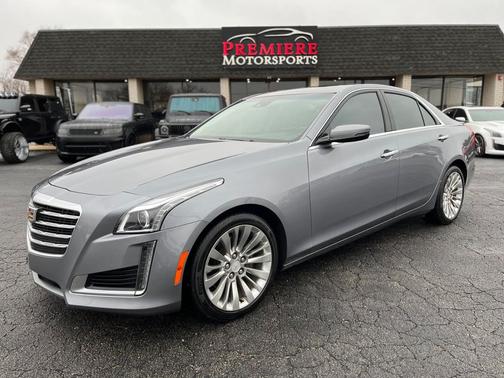 Satin Steel Metallic 2018 Cadillac CTS 3.6L Luxury