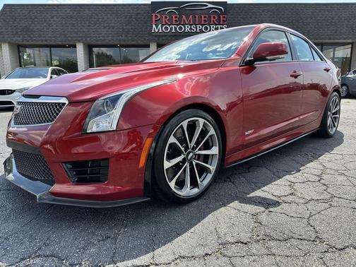 Red Obsession Tintcoat 2016 Cadillac ATS-V Recaro Seats w/ Carbon Fiber Package