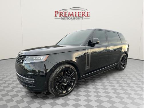 Santorini Black Metallic 2025 Land Rover Range Rover P530 Autobiography 7 Seat