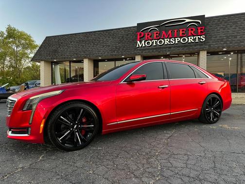 Red Passion Tintcoat 2017 Cadillac CT6 3.0L Twin Turbo Platinum