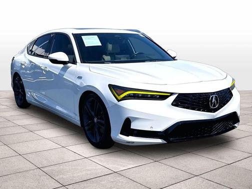 Platinum White Pearl 2023 Acura Integra A-SPEC Technology