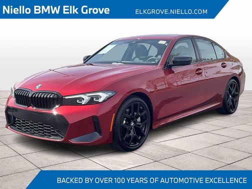 Vegas Red Metallic 2026 BMW 330 NA