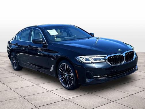 Black Sapphire Metallic 2023 BMW 530e Base