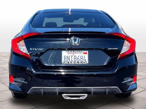 Crystal Black Pearl 2020 Honda Civic Sport