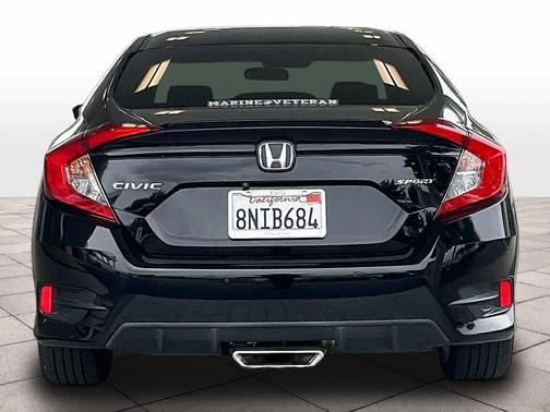 Crystal Black Pearl 2020 Honda Civic Sport