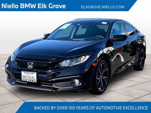 Crystal Black Pearl 2020 Honda Civic Sport