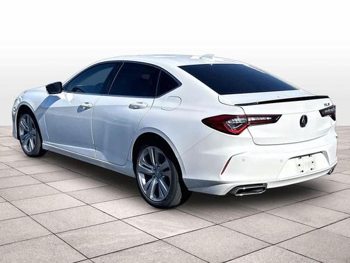 Platinum White Pearl 2023 Acura TLX Technology