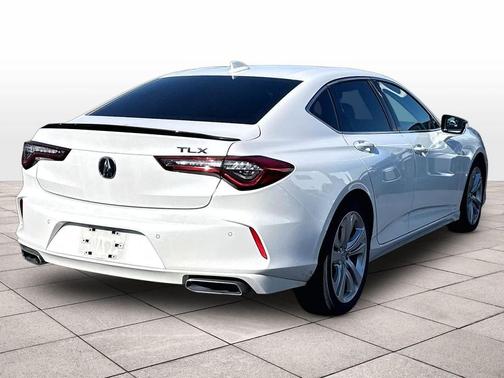 Platinum White Pearl 2023 Acura TLX Technology