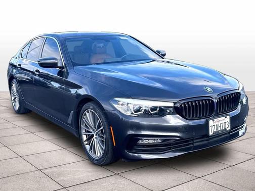 Dark Graphite Metallic 2017 BMW 530 Sedan