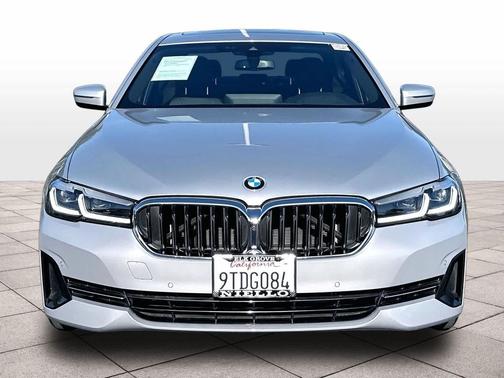Glacier Silver Metallic 2021 BMW 540 Sedan