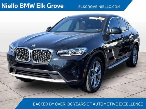 Black Sapphire Metallic 2024 BMW X4 xDrive30i