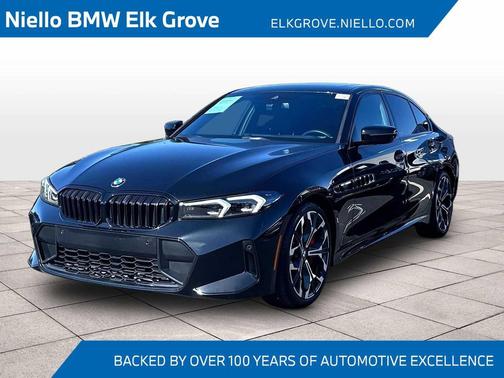Black Sapphire Metallic 2025 BMW 330