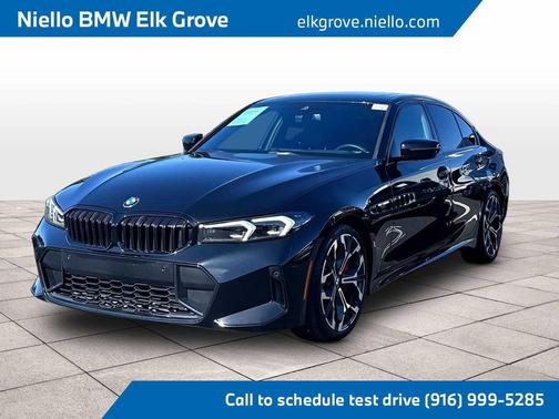 Black Sapphire Metallic 2025 BMW 330