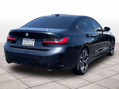 Black Sapphire Metallic 2025 BMW 330
