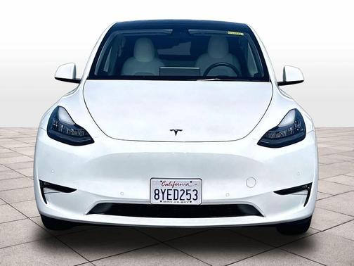 Pearl White Multi-Coat 2021 Tesla Model Y Long Range Dual Motor All-Wheel Drive