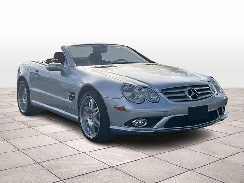 Iridium Silver Metallic 2008 Mercedes-Benz SL-Class 2dr Roadster 5.5L