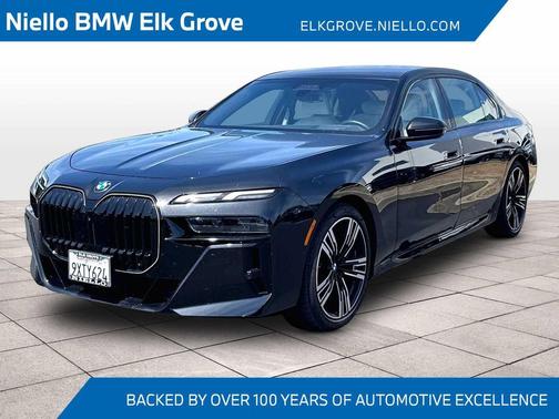 Black Sapphire Metallic 2025 BMW 760 xDrive