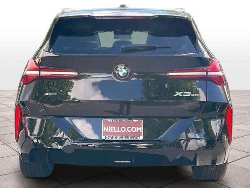 Black Sapphire Metallic 2026 BMW X3 30 xDrive