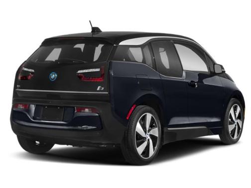 Imperial Blue Metallic w/Frozen Gray Accent 2018 BMW i3 94Ah s w/Range Extender