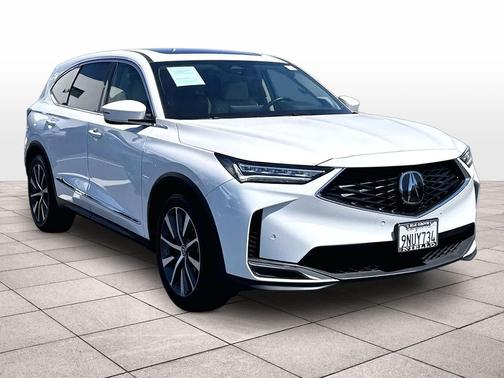 Platinum White Pearl 2025 Acura MDX Technology Package