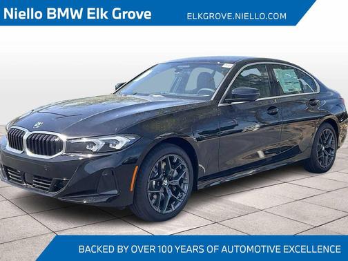 Jet Black 2026 BMW 330 NA