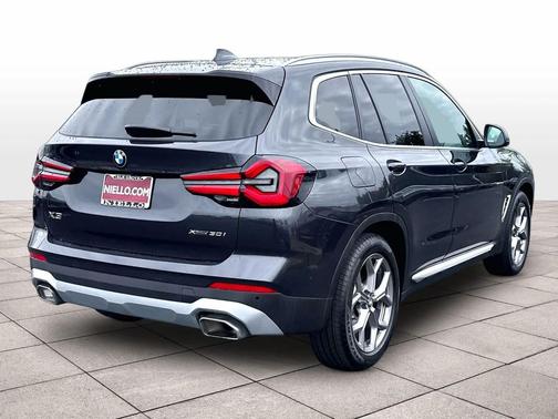 Dark Graphite Metallic 2024 BMW X3 xDrive30i