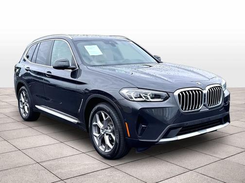 Dark Graphite Metallic 2024 BMW X3 xDrive30i