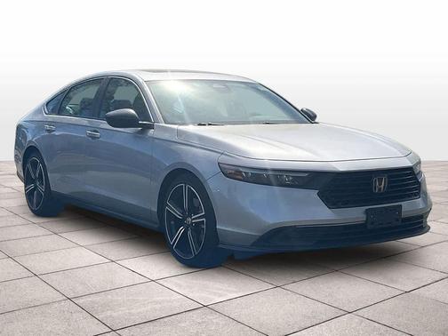Lunar Silver Metallic 2023 Honda Accord Hybrid Sport