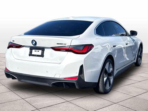 Mineral White Metallic 2023 BMW i4 Gran Coupe eDrive40