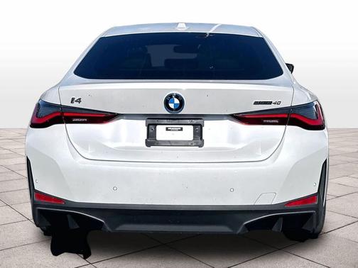 Mineral White Metallic 2023 BMW i4 Gran Coupe eDrive40