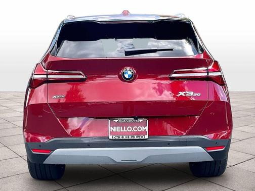Vegas Red Metallic 2026 BMW X3 30 xDrive