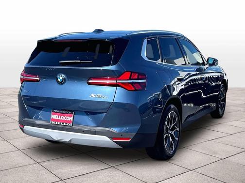 Arctic Race Blue Metallic 2025 BMW X3 30 xDrive