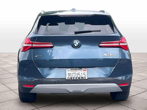 Arctic Race Blue Metallic 2025 BMW X3 30 xDrive