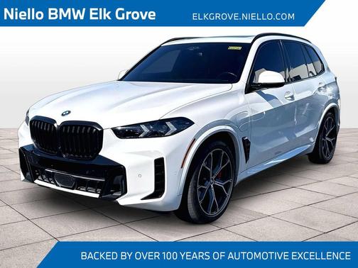 Alpine White 2024 BMW X5 PHEV xDrive50e