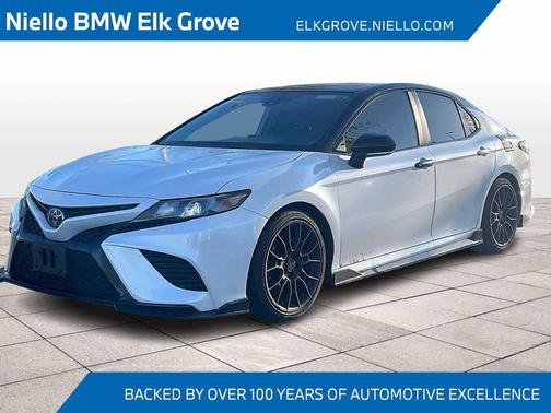 Wind Chill Pearl/Midnight Black Metallic 2023 Toyota Camry TRD