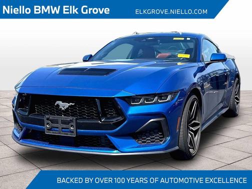ATLAS BLUE METALLIC 2024 Ford Mustang GT Premium